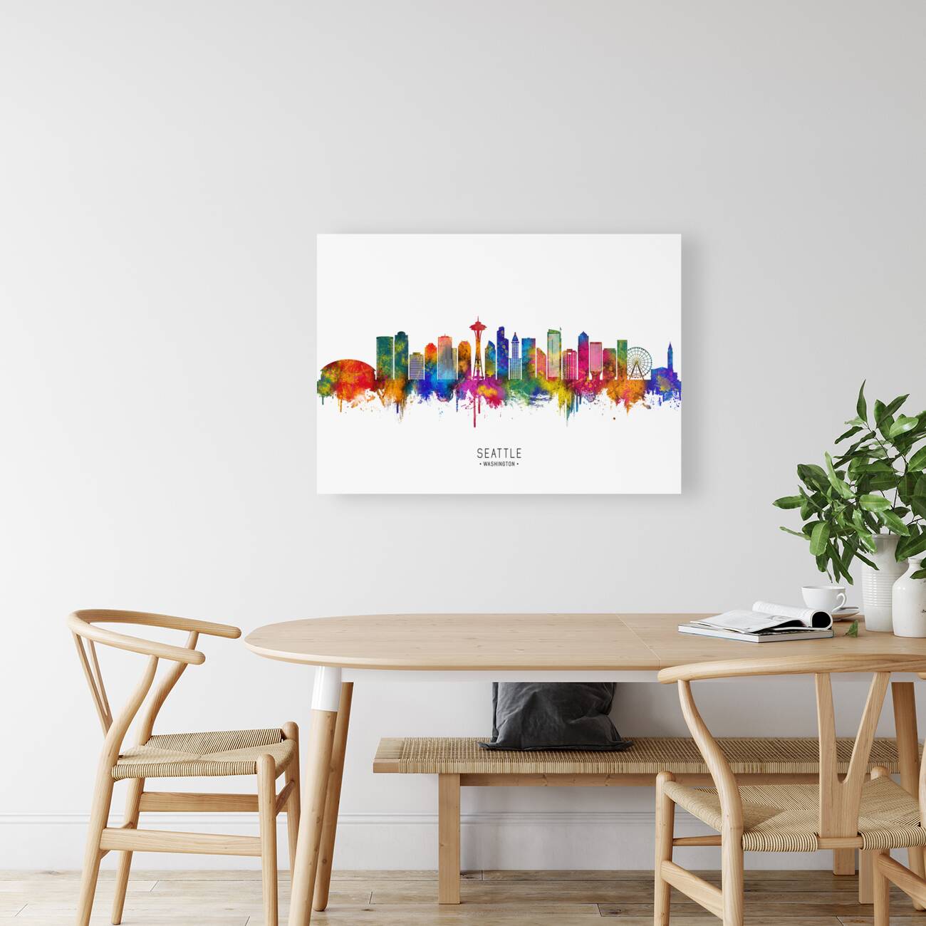 Seattle Washington Skyline Reproduction