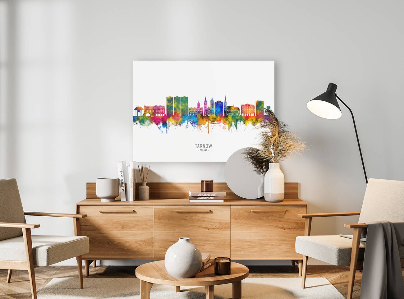 Tarnow Poland Skyline Reproduction