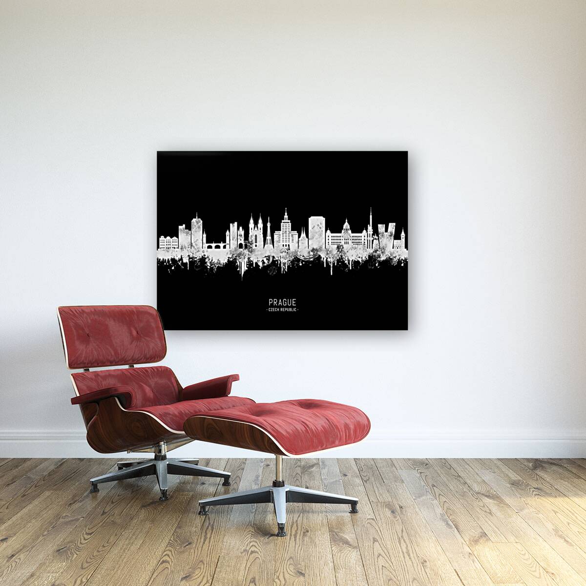 Prague Czech Republic BW Reproduction