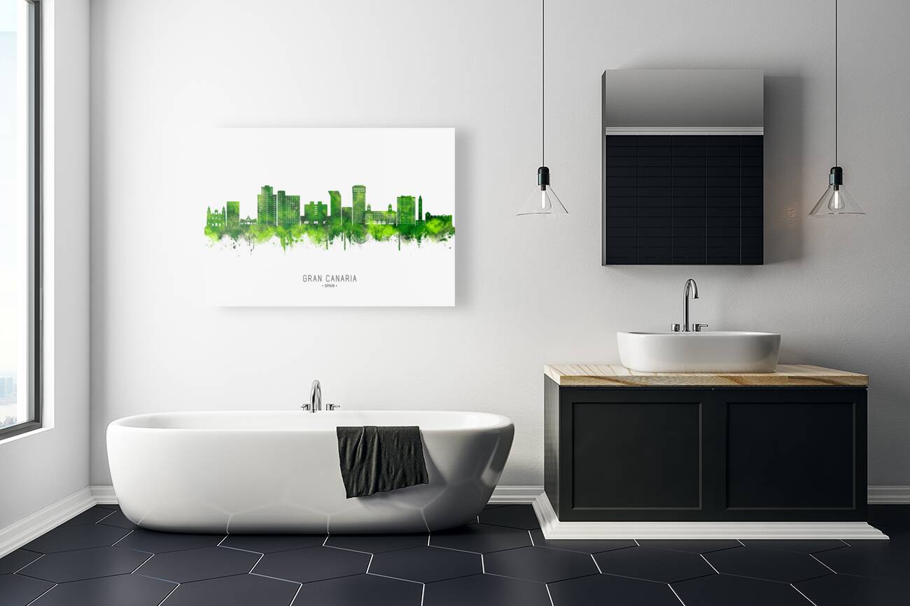 Gran Canaria Spain Cityscape Reproduction