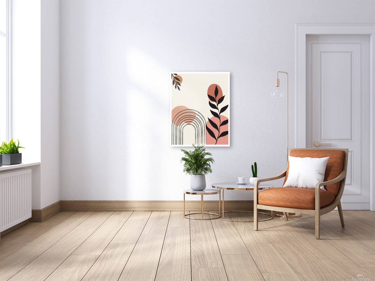 Foliage abstract shapes  Reproduction