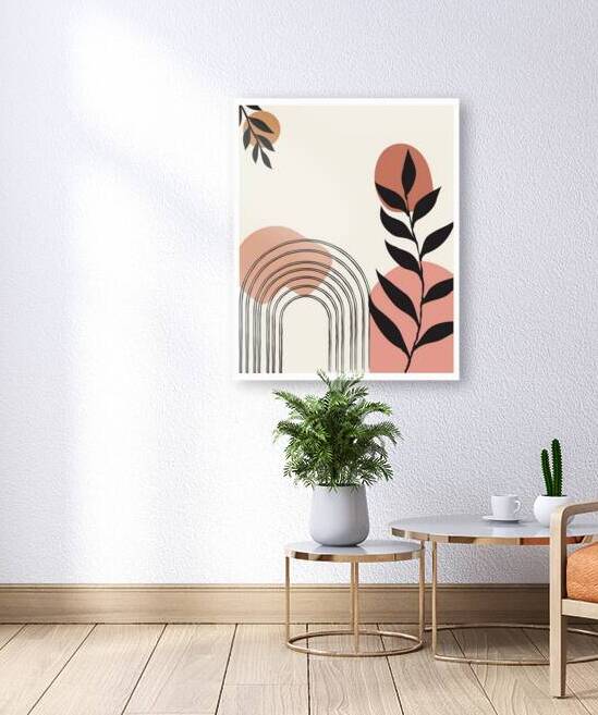 Foliage abstract shapes  Reproduction