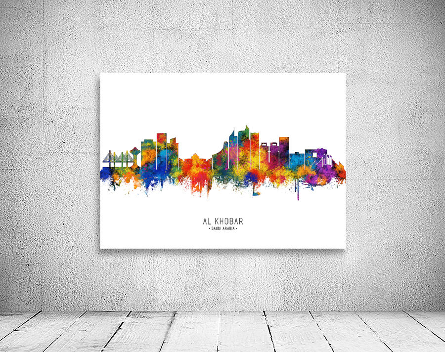 Al Khobar Saudi Arabia Skyline Wall Preview