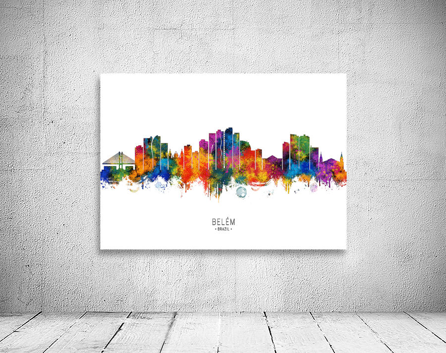 Belem Brazil Skyline Wall Preview