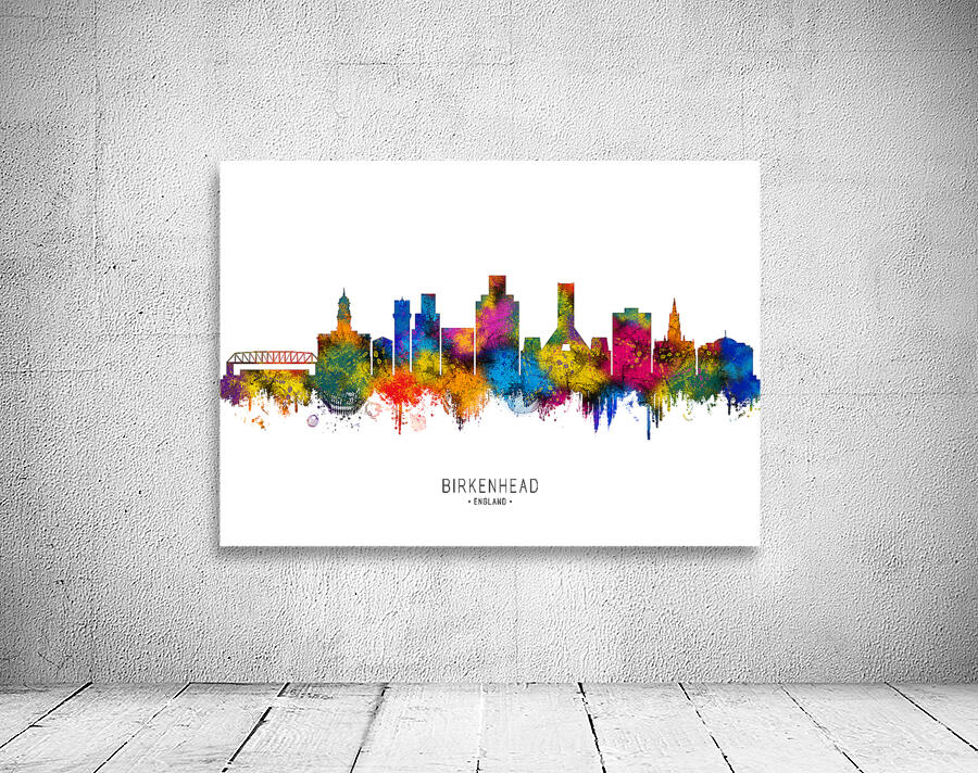 Birkenhead England Skyline Wall Preview