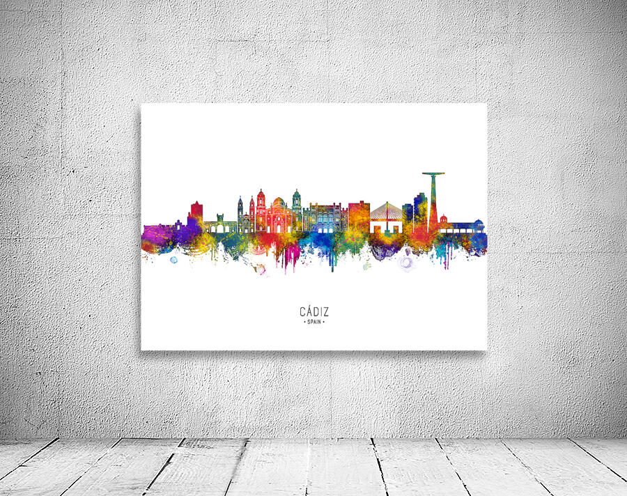 Cadiz Spain Skyline Wall Preview