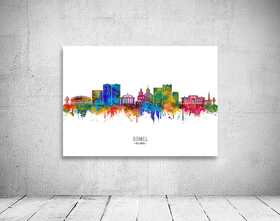Gomel Belarus Skyline Wall Preview