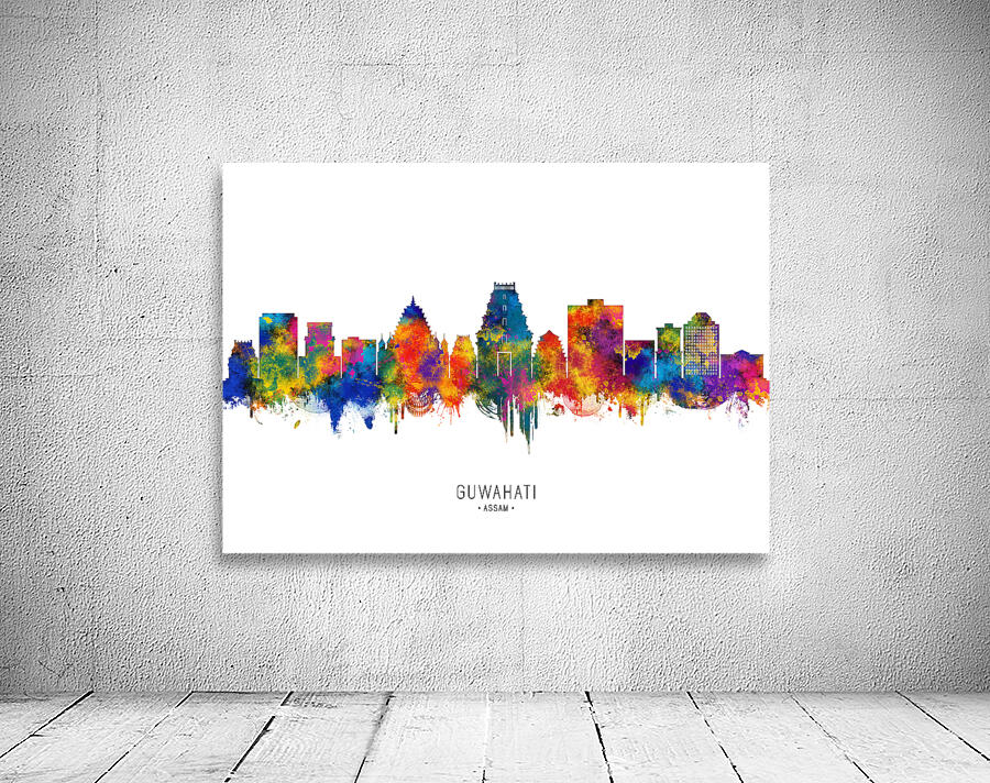 Guwahati Assam Skyline Wall Preview