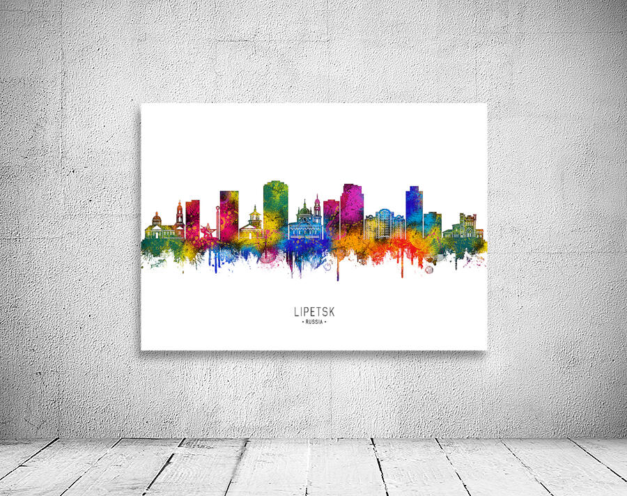 Lipetsk Russia Skyline Wall Preview