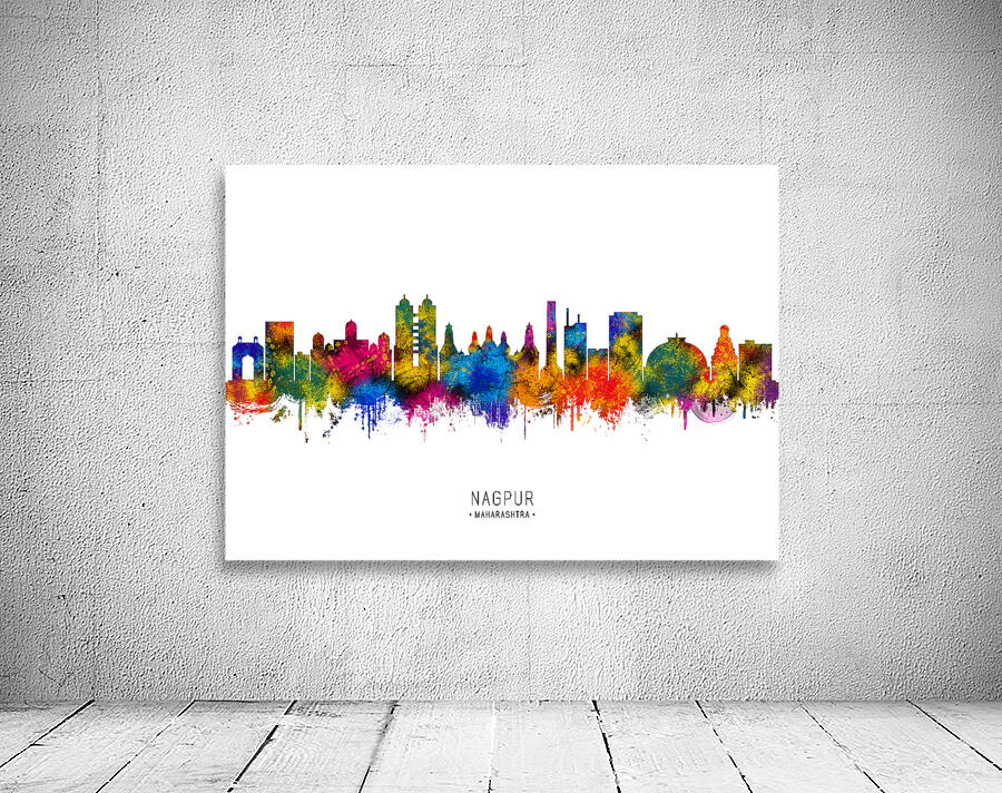 Nagpur Maharashtra Skyline Wall Preview