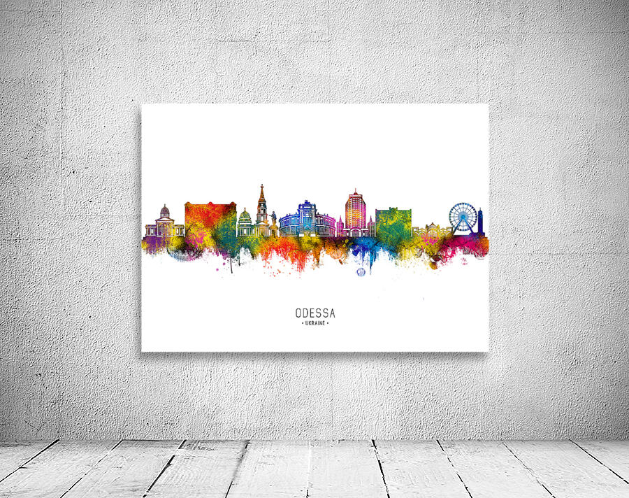 Odessa Ukraine Skyline Wall Preview