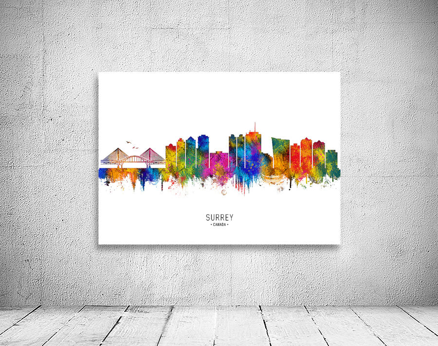 Surrey Canada Skyline Wall Preview