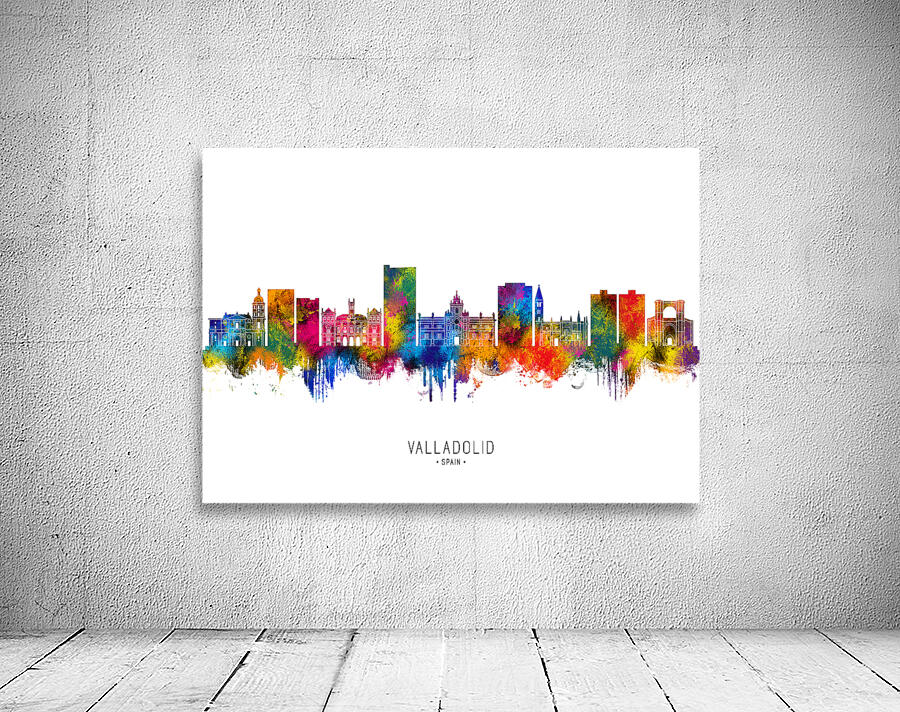 Valladolid Spain Skyline Wall Preview