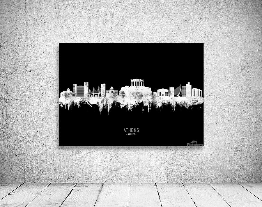 Athens Greece BW Wall Preview