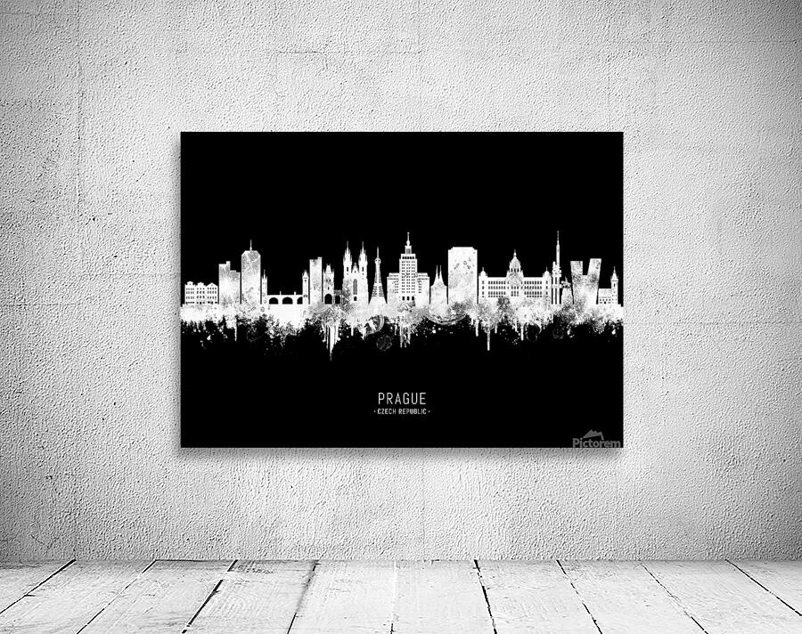 Prague Czech Republic BW Wall Preview