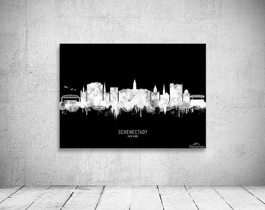 Schenectady New York BW Wall Preview