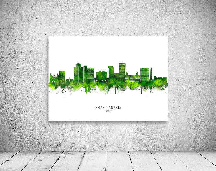 Gran Canaria Spain Cityscape Wall Preview