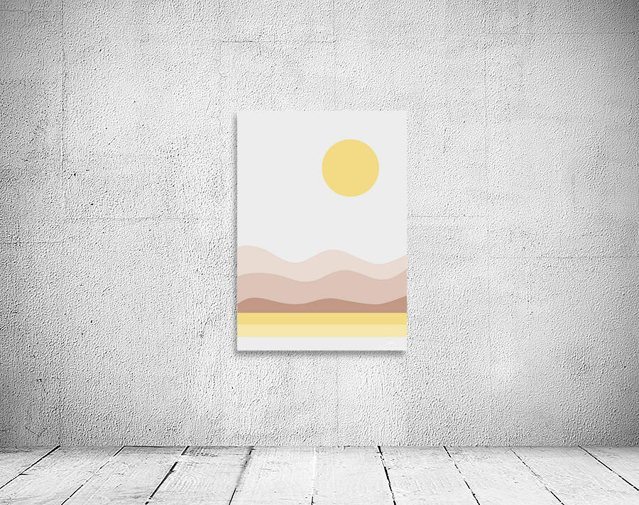 Minimalist art painting. c Wall Preview