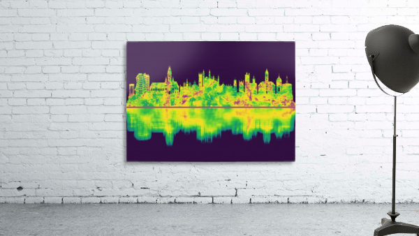 Cambridge England Skyline Wall Preview