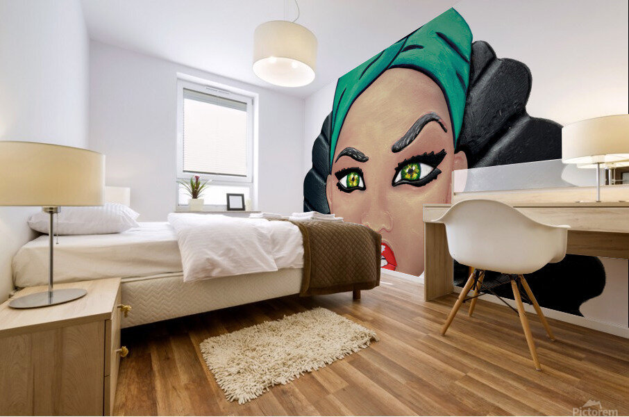 Chrisean Mural print