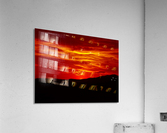 Scarlet Sunset Over Malin 2  Acrylic Print