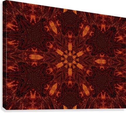 Golden Petals 3 Canvas Print