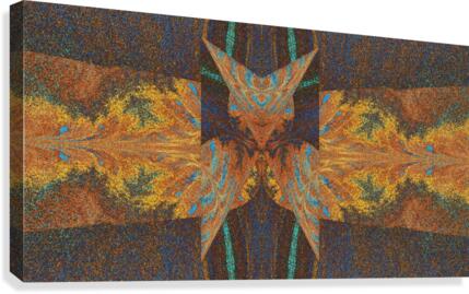 Strange Butterfly 44 Canvas Print