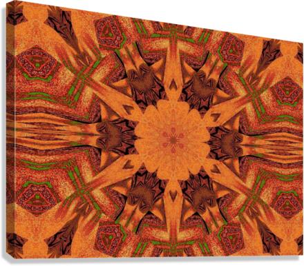 Tribal Sand 26 Canvas Print