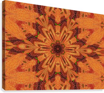 Tribal Sand 110 Canvas Print