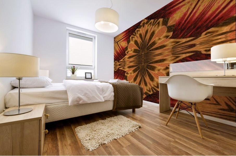 Dandelion Petals 2 Mural print
