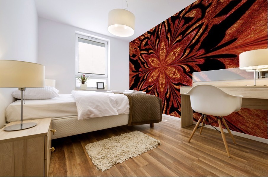 Golden Jasmine Mural print
