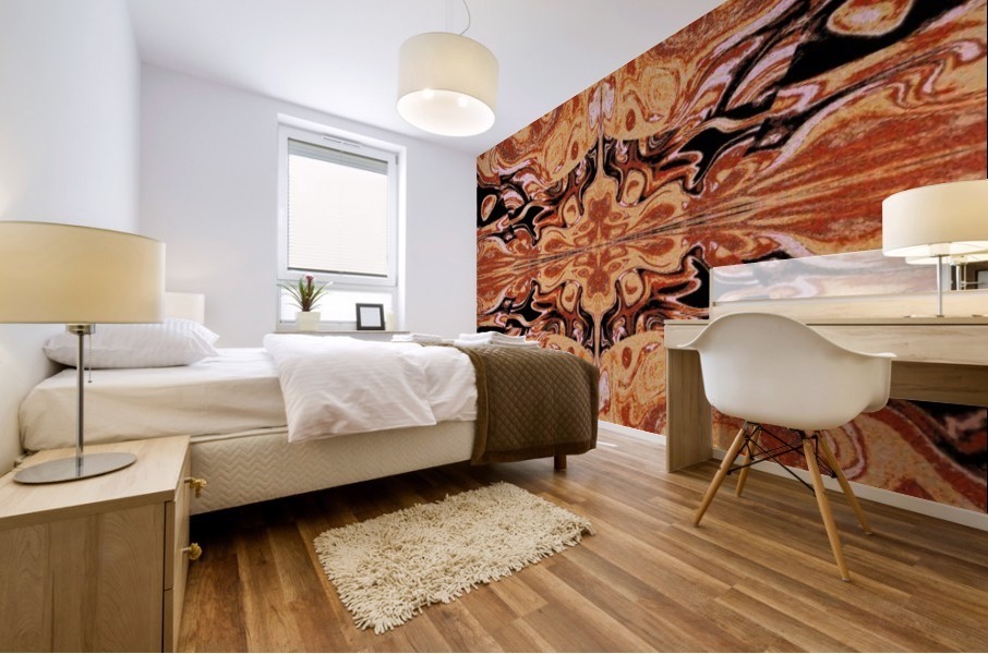 Sand Monarch  Mural print
