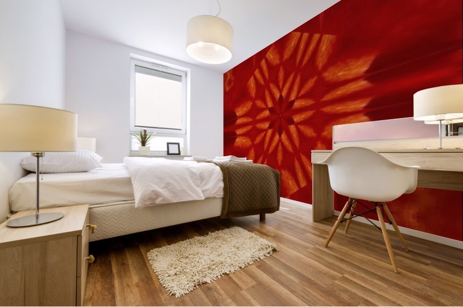 Scarlet Lily 1 Mural print