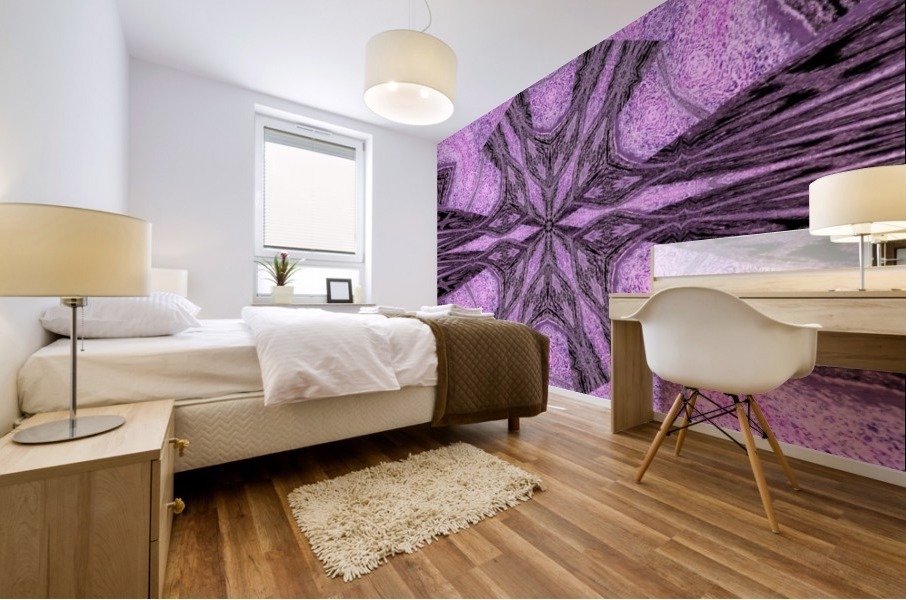 Flower in Pink Mural print