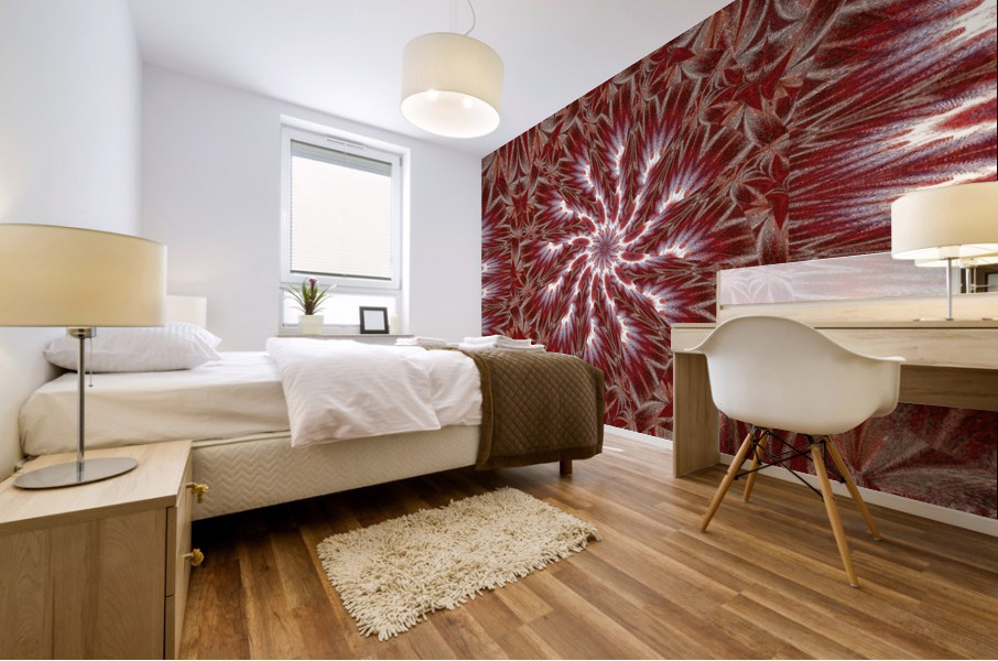 White Lotus 13 Mural print