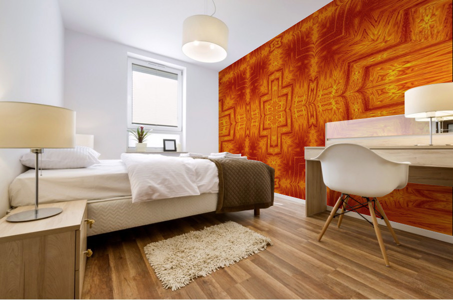 Fire Flowers 160 Mural print