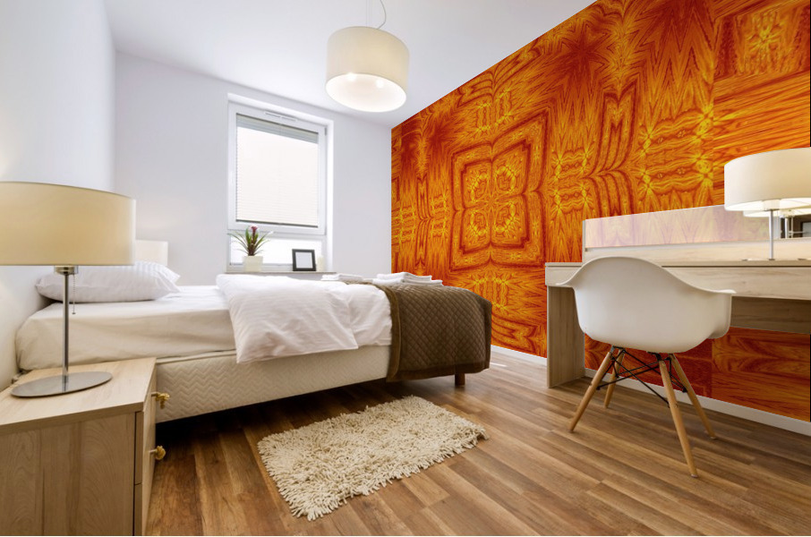Fire Flowers 161 Mural print
