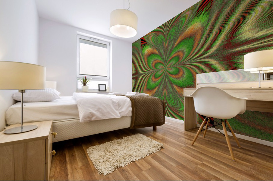 Disco Butterfly 13 Mural print