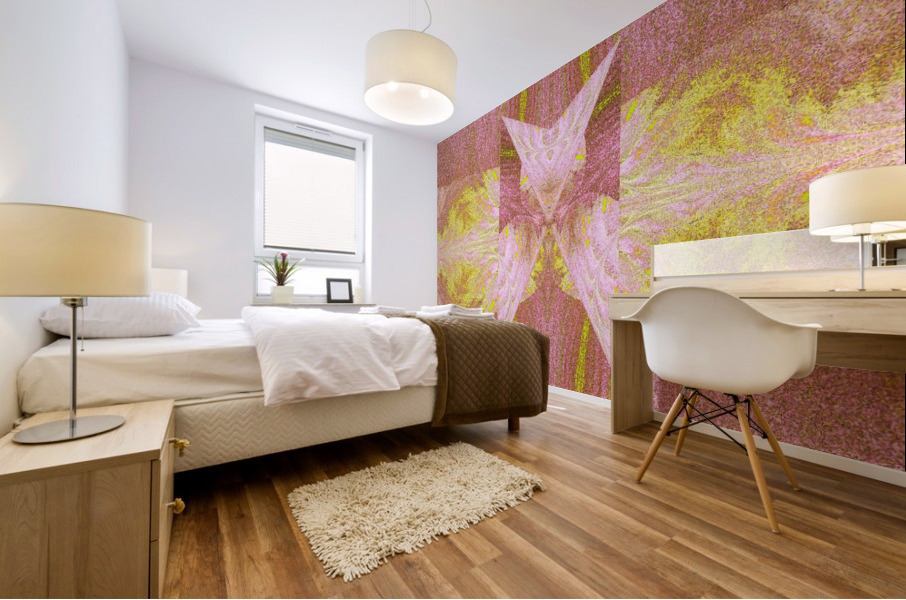 Strange Butterfly 40 Mural print
