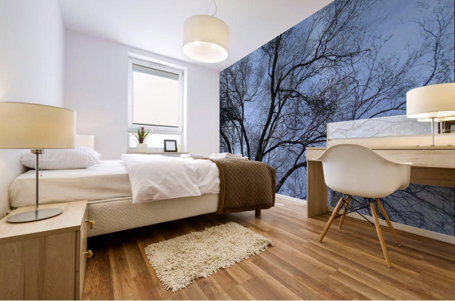 February Tree 1 Mural print