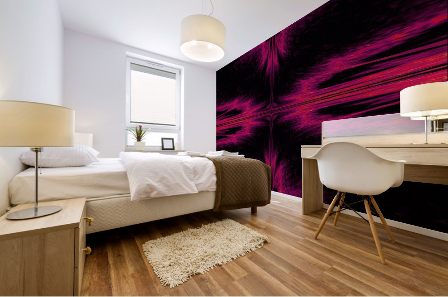 Fire in the Sky  Mural print
