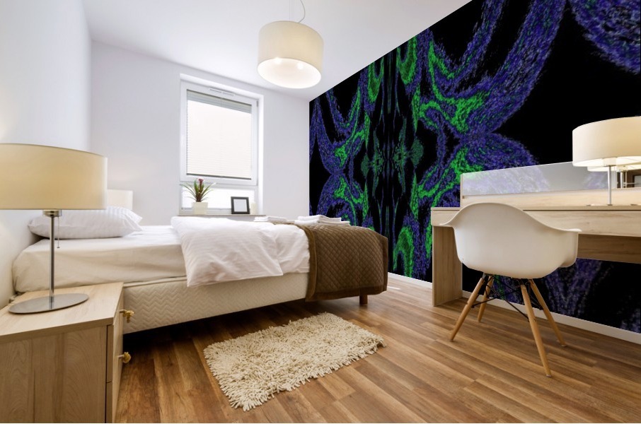 Hidden Butterfly 3 Mural print