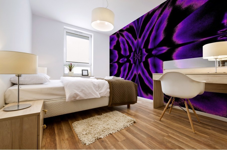Light Butterfly 10 Mural print