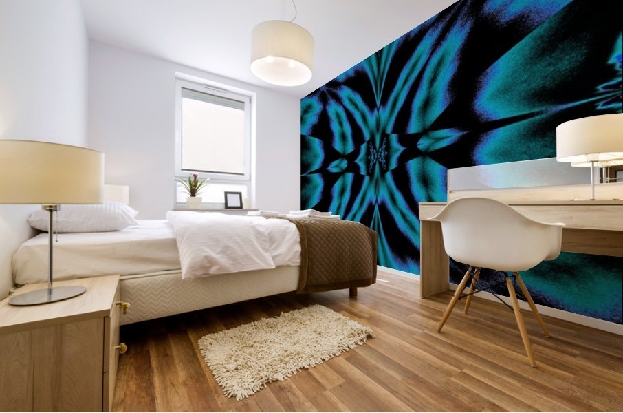 Light Butterfly 3 Mural print