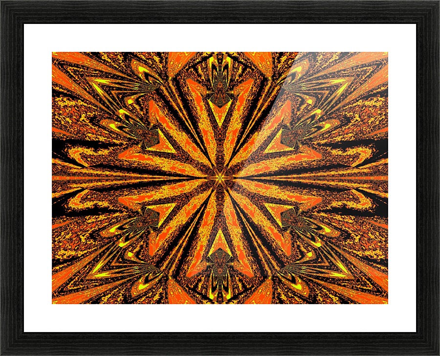 Wild Wildflowers 3 Picture Frame print