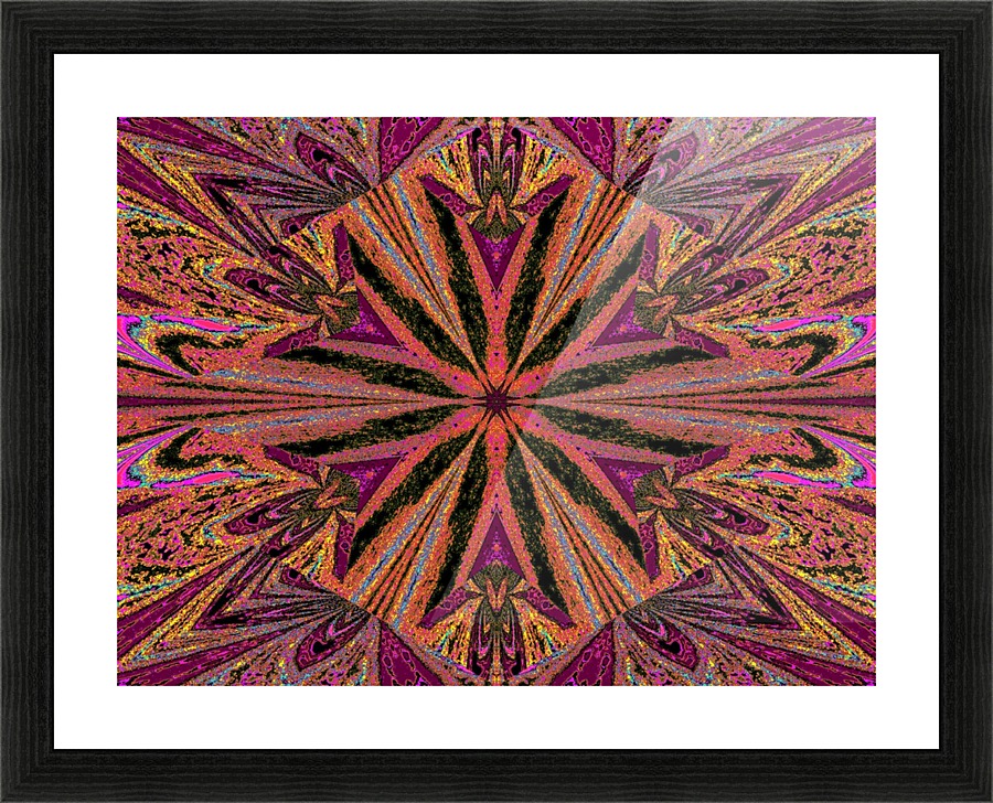 Wild Wildflowers 9 Picture Frame print