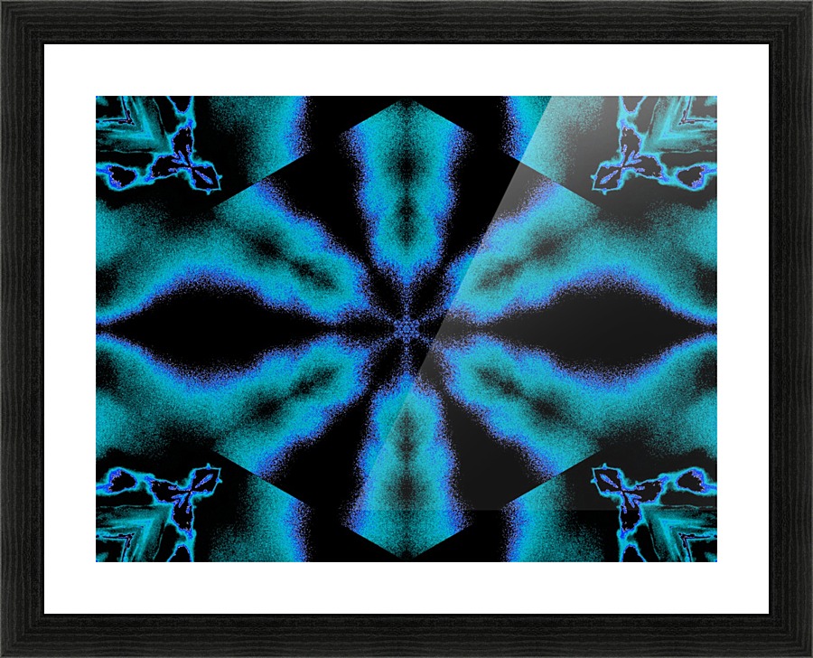 A Flower 2 Picture Frame print
