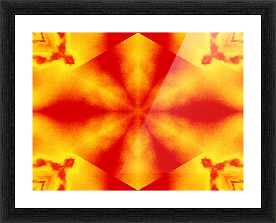 A Flower 6 Picture Frame print