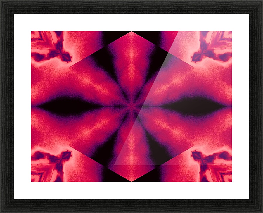 A Flower 8 Picture Frame print