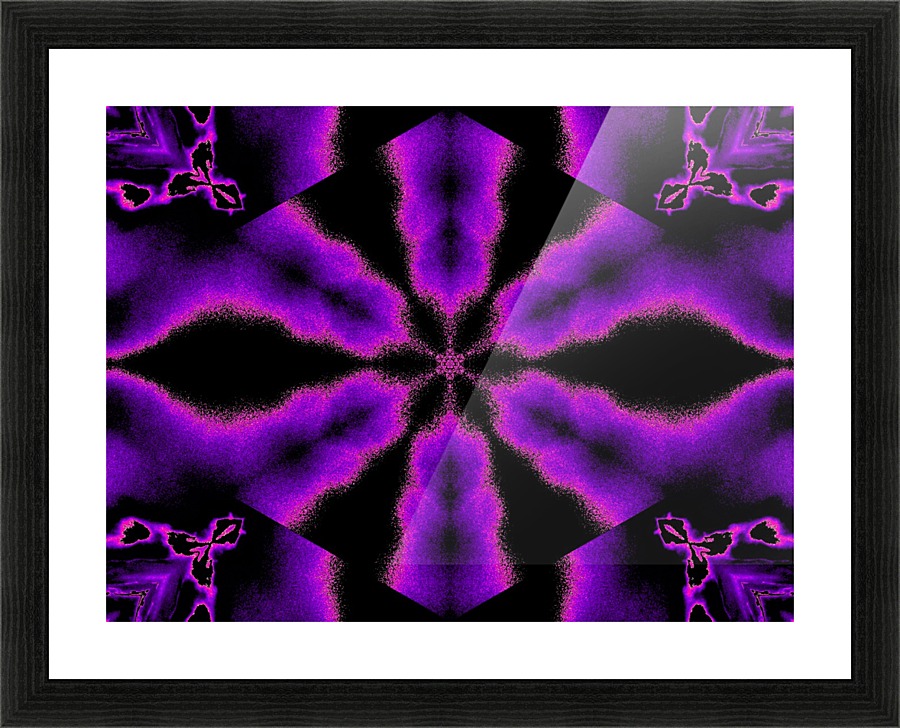 A Flower 9 Picture Frame print
